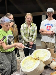Students at an ID meeting